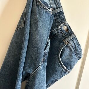 Zara Blue Boyfriend Jeans